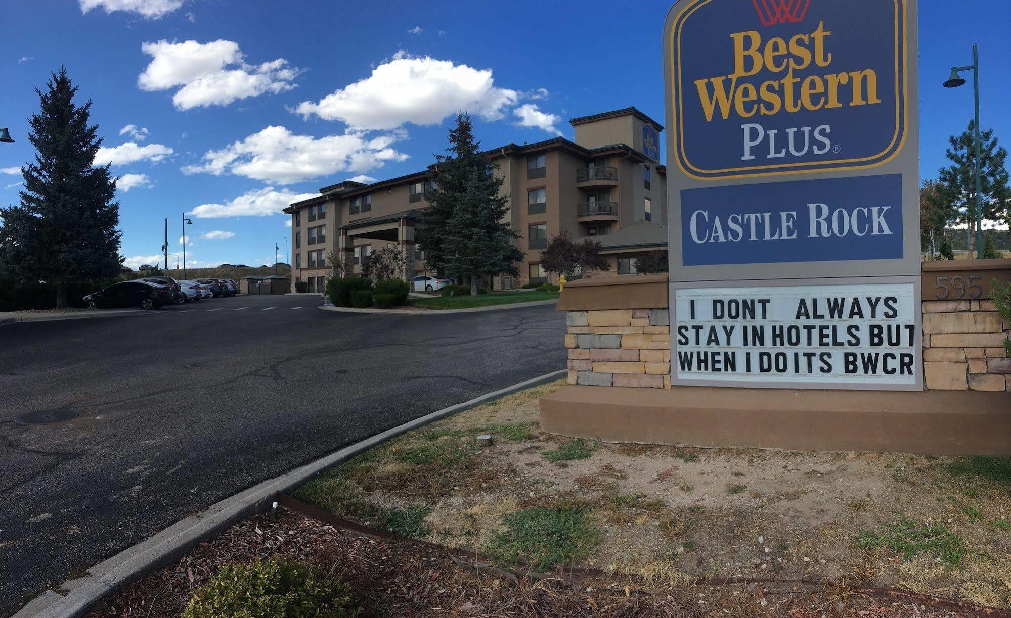 Best Western Plus Castle Rock Hotel Exterior foto