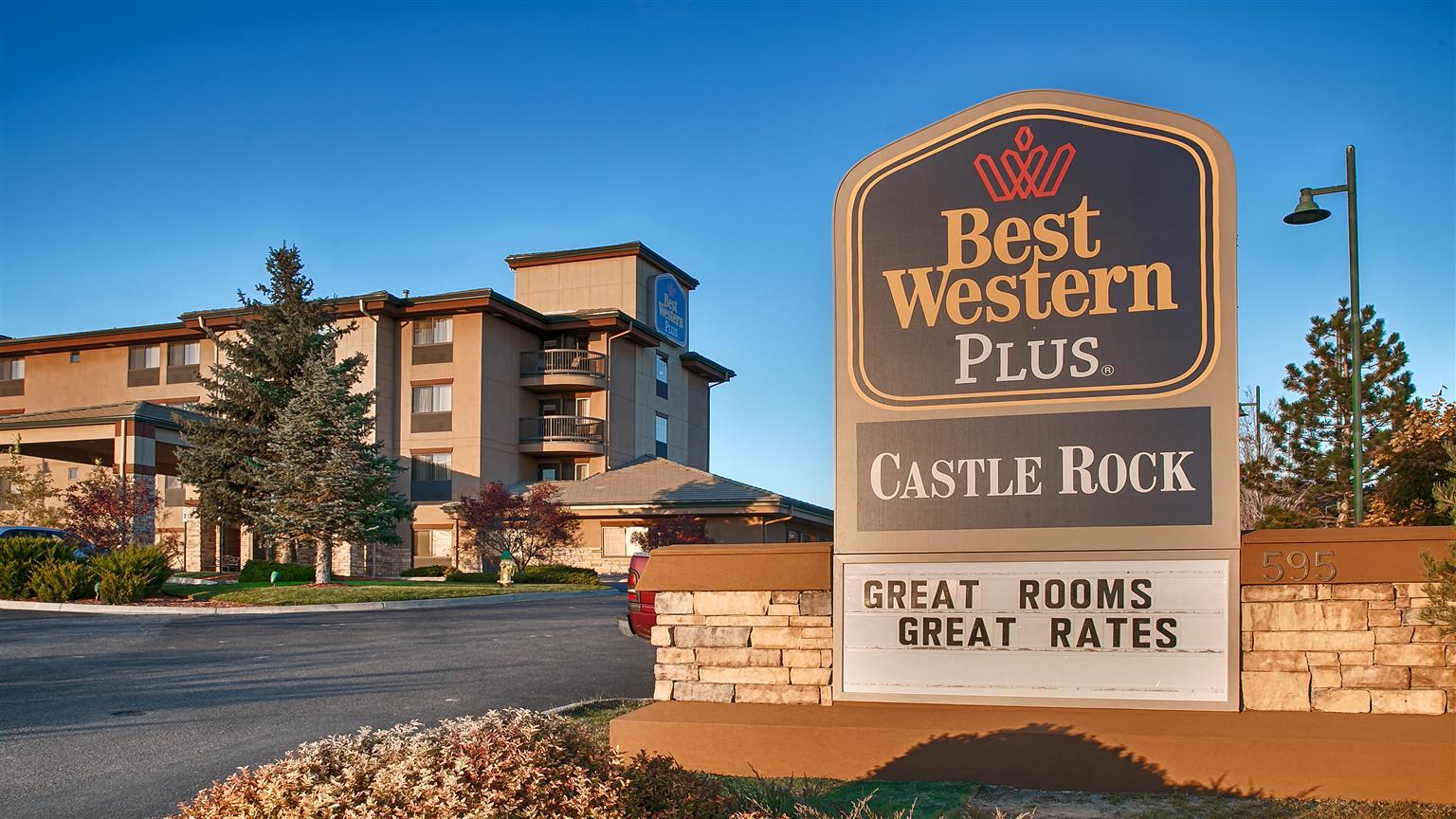 Best Western Plus Castle Rock Hotel Exterior foto